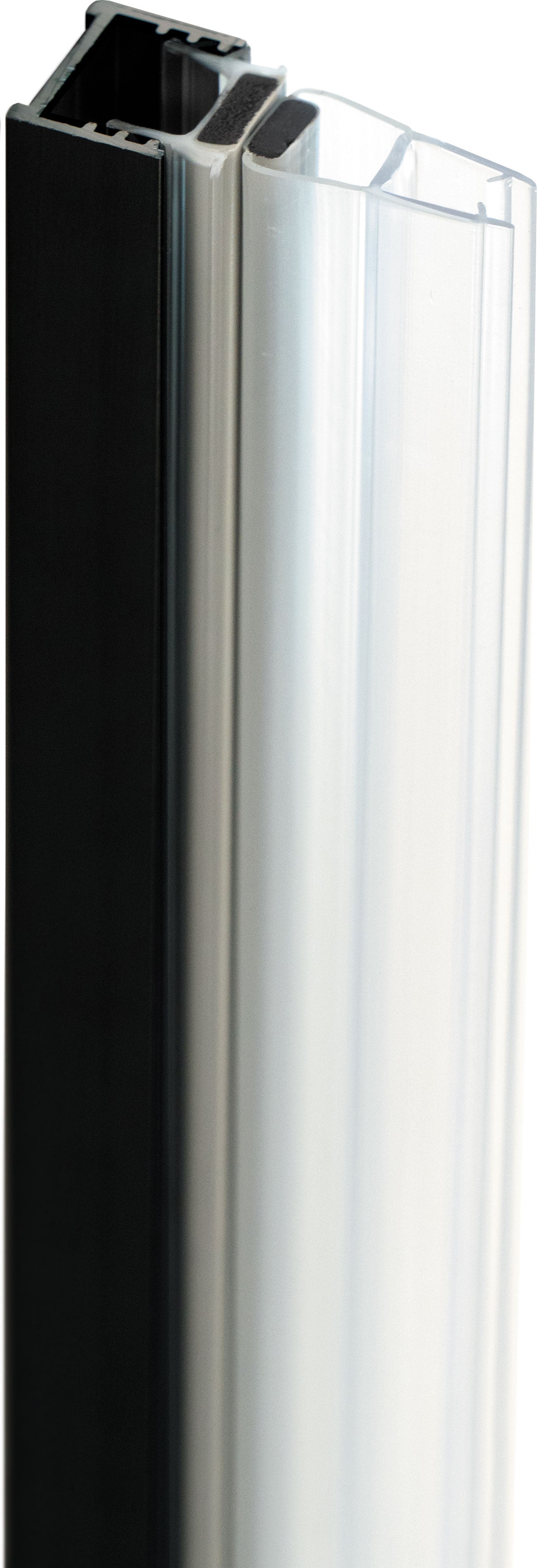 Profile for recessed door, Prizma system